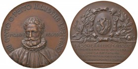 Luigi Comoens - Medaglia 1902 - 106,00 grammi. Opus De Candia. Colpetti al bordo.
SPL