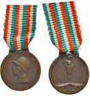 Vittorio Emanuele III - Medaglietta Guerra 1915-1918 - 1,24 grammi. Con nastrino orginale.
SPL+