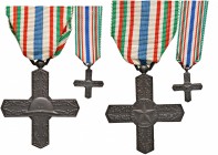 Ordine Vittorio Veneto - 2 Medaglie 1915-1918 - 16,00 grammi + 1,35 grammi. Con nastrini orginali.
SPL-FDC