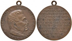 Vittorio Orlando - Medaglia commemorativa - 10,29 grammi. Opus Merzagora.
SPL+