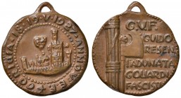 Regno d'Italia - Medaglia GUF 1° adunata goliardi 1927- 15,48 grammi. Opus Johnson.
SPL-FDC