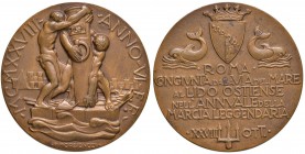 Regno d'Italia - Medaglia commemorativa della Marcia su Roma 1928 - 30,45 grammi. Opus Morbiducci.
SPL-FDC