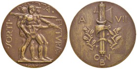 Regno d'Italia - Medaglia ONB 1929 - 20,24 grammi. Opus Lorioli.
qSPL