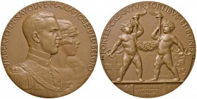 Regno d'Italia - Medaglia commemorativa per le nozze di Umberto II 1930 - 245,00 grammi. Opus Romagnoli.
qFDC