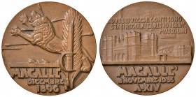 Regno d'Italia - Medaglia conquista di Macallè 1935 - 39,00 grammi. Opus Monti.
qFDC