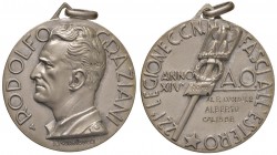 Rodolfo Graziani - Medaglia commemorativa 1936 - 16,94 grammi. Opus Morbiducci. In argento.
qFDC