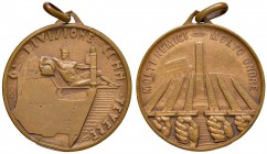 Regno d'Italia - Medaglia commemorativa CCNN Tevere 1936 - 10,00 grammi. Opus Marini. Colpi.
SPL