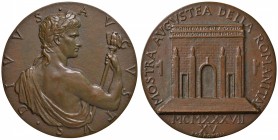 Regno d'Italia - Medaglia per la mostra della romanità 1937 - 104,49 grammi. Opus Romagnoli. Minime ossidazioni.
SPL-FDC