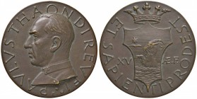 Thaon di Revel - Medaglia commemorativa 1937 - 139,31 grammi. Opus Giampaoli.
SPL+