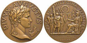 Regno d'Italia - Medaglia bimillenario di Augusto 1937 - 285,00 grammi. Opus Romagnoli.
FDC