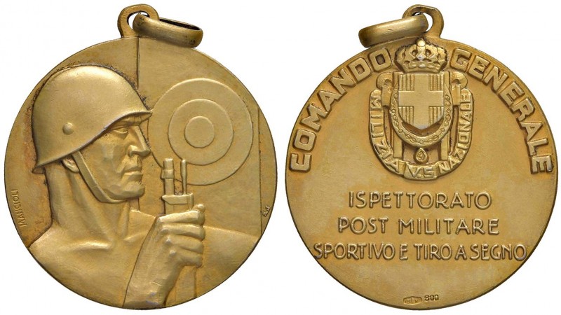 Regno d'Italia - Medaglia ispettorato post militare - 15,68 grammi. In argento d...