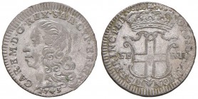 Torino - Carlo Emanuele III (1730-1773) - 5 Soldi 1743 - Nom. 42 C 
SPL-FDC