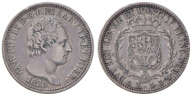 Genova - Carlo Felice (1821-1831) - Lira 1828 - Gig. 78 C 
m.BB