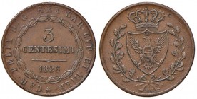 Bologna - Vittorio Emanuele II (1849-1861) - 3 Centesimi 1826 - Gig. 21 R Segnetto al bordo.
qSPL