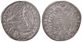 Austria - Leopoldo I (1657-1705) - 15 Kreuzer 1694 - Her. 968 C 
BB-SPL