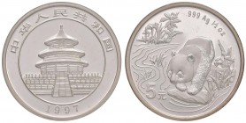 Cina - Repubblica Popolare (1983-2019) - 5 Yuan 1997 - C 
PROOF