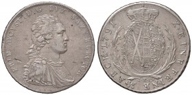 Germania - Friedrich August III (1763-1806) - Tallero 1791 - Dav. 2698 C 
BB-SPL