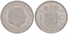 Olanda - Giuliana (1948-1980) - 1 Gulden 1973 - C In slab PCGS. Numero 38056329.
PR67DCAM