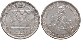 San Marino (1864-1938)- 20 Lire 1936 - Gig. 6 R Perizia Monetaio.
FDC