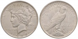 Stati Uniti - Dollaro Peace 1923 - C Colpetto. Filadelfia.
SPL