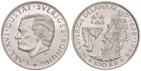 Svezia - Carlo XVI - 100 Corone 1988 - C 
FDC