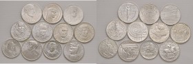 Lotto multiplo - 11 monete in argento della Repubblica Italiana - Come da foto.
QFDC-FDC