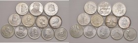 Lotto multiplo - 12 monete in argento della Repubblica Italiana - Come da foto.
QFDC-FDC