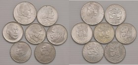 Lotto multiplo - 7 monete in argento Cecoslovacchia - Come da foto.
n.a.