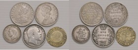 Lotto multiplo - 5 monete in argento Gran Bretagna - Come da foto.
n.a.