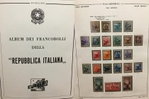 Repubblica Italiana (1945-1977)- Album Euralbo contenente una raccolta di francobolli - Come da foto.
n.a.