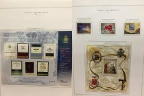 San Marino (2012-2016- Album Marini contenente una raccolta di francobolli - Come da foto.
n.a.