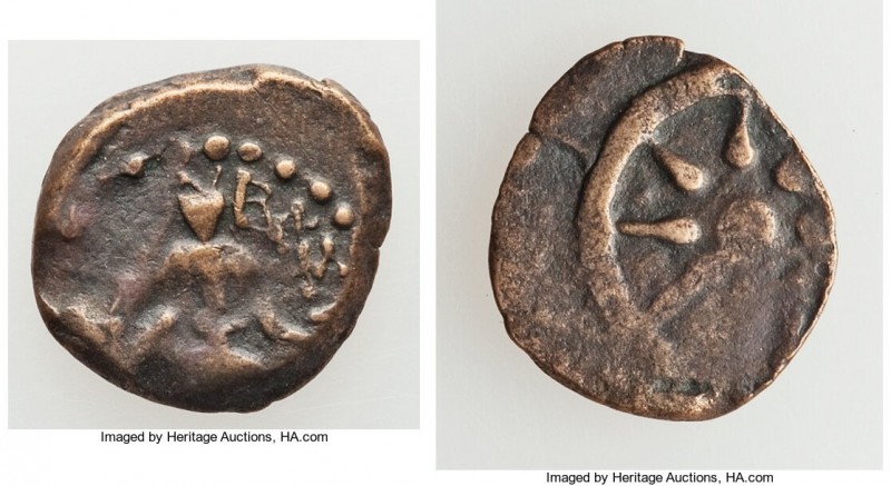JUDAEA. Hasmoneans. Alexander Jannaeus (103-76 BC). AE prutah (15mm, 1.38 gm). C...