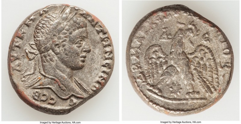SYRIA. Antioch. Elagabalus (AD 218-222). BI tetradrachm (25mm, 14.83 gm, 7h) Cho...