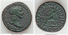 Trajan (AD 98-117). AE sestertius (34mm, 23.79 gm, 7h). Fine, tooled, smoothed, recut legends. Rome, 103 AD. IMP CAES NERVA TRAIANO AVG GER DAC P M TR...