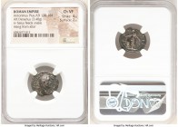 Antoninus Pius (AD 138-161). AR denarius (18mm, 3.40 gm, 6h). NGC Choice VF 4/5 - 2/5. Rome, AD 148-149. ANTONINVS AVG PIVS P P TR P XII, laureate hea...