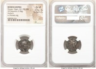 Pescennius Niger (AD 193-194). AR denarius (17mm, 2.58 gm, 12h). NGC Choice VF 4/5 - 2/5. Antioch. IMP CAES C PI-SE NIGER AVG, laureate head of Pescen...
