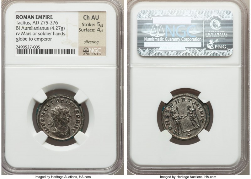 Tacitus (AD 275-276). BI antoninianus (23mm, 4.27 gm, 11h). NGC Choice AU 5/5 - ...