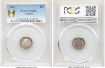 George V 5 Cents 1920 MS64 PCGS, Ottawa mint, KM22a.

HID09801242017

© 2020 Heritage Auctions | All Rights Reserved