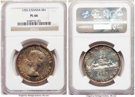 Elizabeth II Prooflike Dollar 1955 PL66 NGC, Royal Canadian mint, KM54.

HID09801242017

© 2020 Heritage Auctions | All Rights Reserved