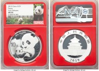 People's Republic 6-Piece Lot of Certified silver Panda 10 Yuan 2019 NGC, KM-Unl. Includes: (4) Early Release in MS69 and (2) Early Release in MS68. S...