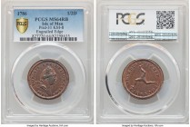 British Dependency. George III 1/2 Penny 1786 MS64 Red and Brown PCGS, KM8, Prid-31. Engrailed edge.

HID09801242017

© 2020 Heritage Auctions | A...