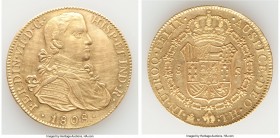 Ferdinand VII gold 8 Escudos 1808 Mo-TH AU (Altered Surfaces), Mexico City mint, KM160. 36.8mm. 26.93gm. AGW 0.7615 oz. 

HID09801242017

© 2020 H...