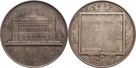 Silver medal struck in 1860 for the inauguration of the Palais du Commerce in Marseille.
Palais du Commerce with inauguration date of inauguration : ...