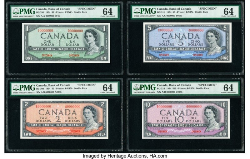 Canada Bank of Canada $1; $2; $5; $10; $20; $50; $100; $1000 1954 BC-29S; BC-30s...