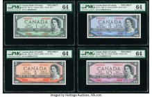 Canada Bank of Canada $1; $2; $5; $10; $20; $50; $100; $1000 1954 BC-29S; BC-30s; BC-31s; BC-32S; BC-33S; BC-34S; BC-35S; BC-36S PMG Choice Uncirculat...