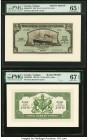 Canada St. John's, Antigua- Royal Bank of Canada 5 Dollars (£1-0-10) 3.1.1938 Pick S117p Ch.# 630-26-02FP; BP Front and Back Proofs PMG Gem Uncirculat...