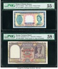 Malaya and British Borneo Board of Commissioners of Currency 1 Dollar 21.3.1953 Pick 1a B101 KNB1a PMG About Uncirculated 55 EPQ; Burma Currency Board...