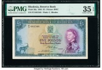 Rhodesia Reserve Bank of Rhodesia 5 Pounds 16.11.1964 Pick 26a PMG Choice Very Fine 35 EPQ. 

HID09801242017

© 2020 Heritage Auctions | All Rights Re...