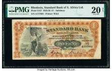 Rhodesia Standard Bank of South Africa 1 Pound 1925-38 Pick S147 PMG Very Fine 20 Net. Repaired; corner added.

HID09801242017

© 2020 Heritage Auctio...
