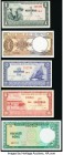 South Vietnam Group Lot of 9 Examples Very Fine-Crisp Uncirculated. Majority of this lot is Crisp Uncirculated. Possible trimming is evident.

HID0980...